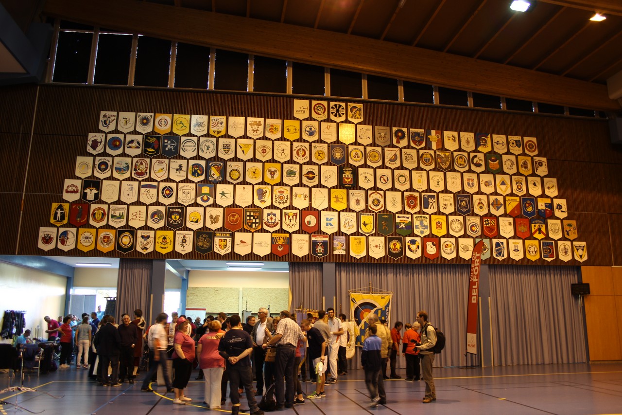 Les archers de la savoureuse au 24H internationales de Belfort 2015.